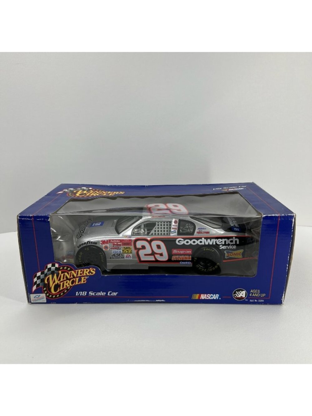 Winners Circle Kevin Harvick 29 GM Goodwrench Chevy Monte Carlo 1/18 Scales Car